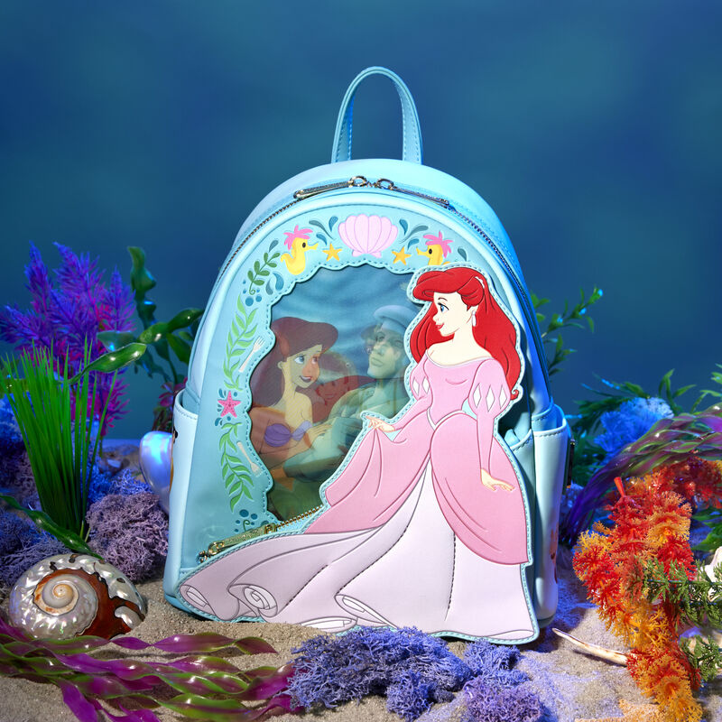 Backpack The Little Mermaid Princess Scenes from the Loungefly Collection