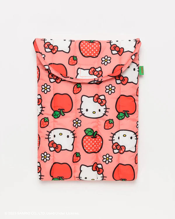 BAGGU Puffy Laptop Sleeve 16" - Hello Kitty Apple