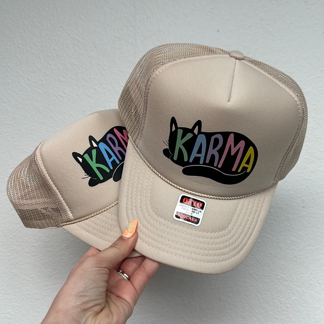 Taylor Karma Cat Trucker Hat