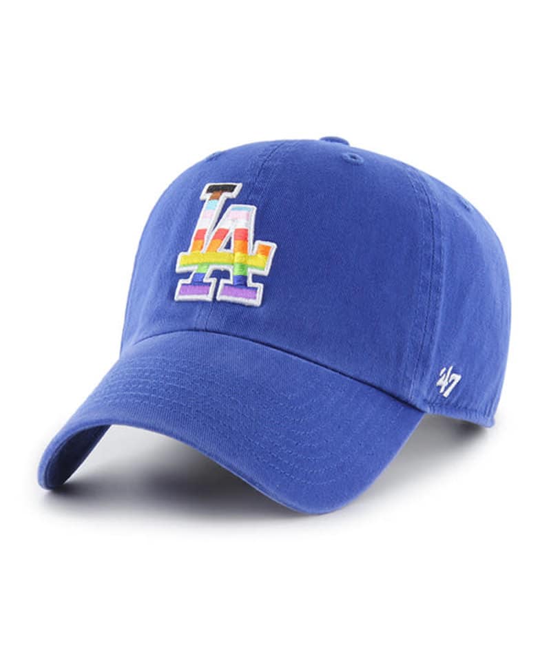 Dodgers Pride 47 Brand Blue Clean Up Hat