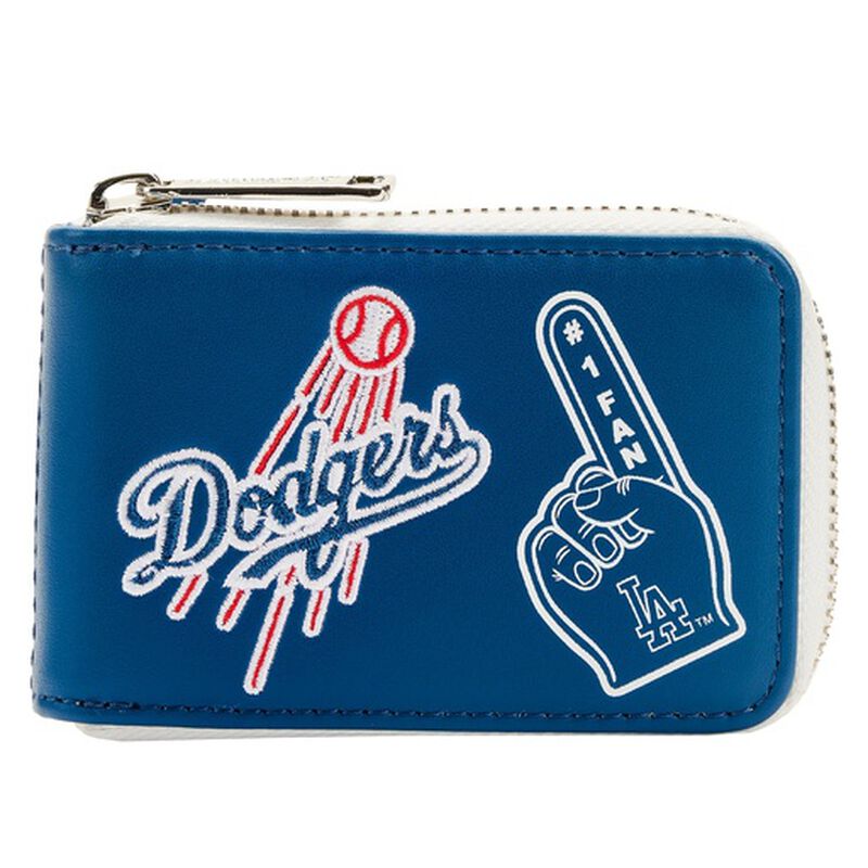 MLB LA Dodgers Patches Accordion Wallet