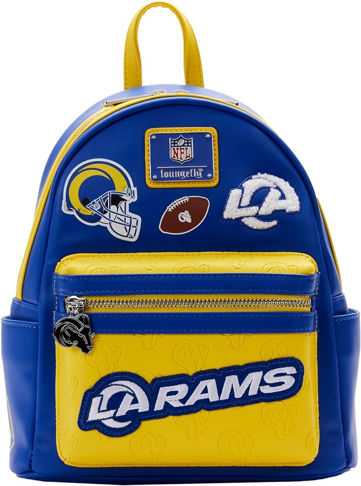 Loungefly LA Rams Mini NFL Backpack