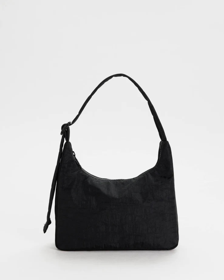 Baggu Mini Nylon Shoulder Bag Black