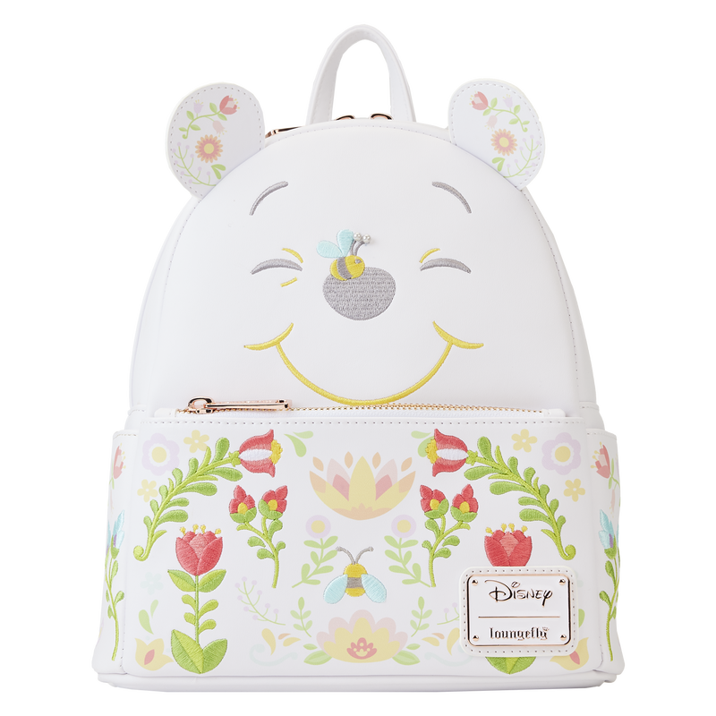 Winnie the Pooh Cosplay Folk Floral Mini Backpack