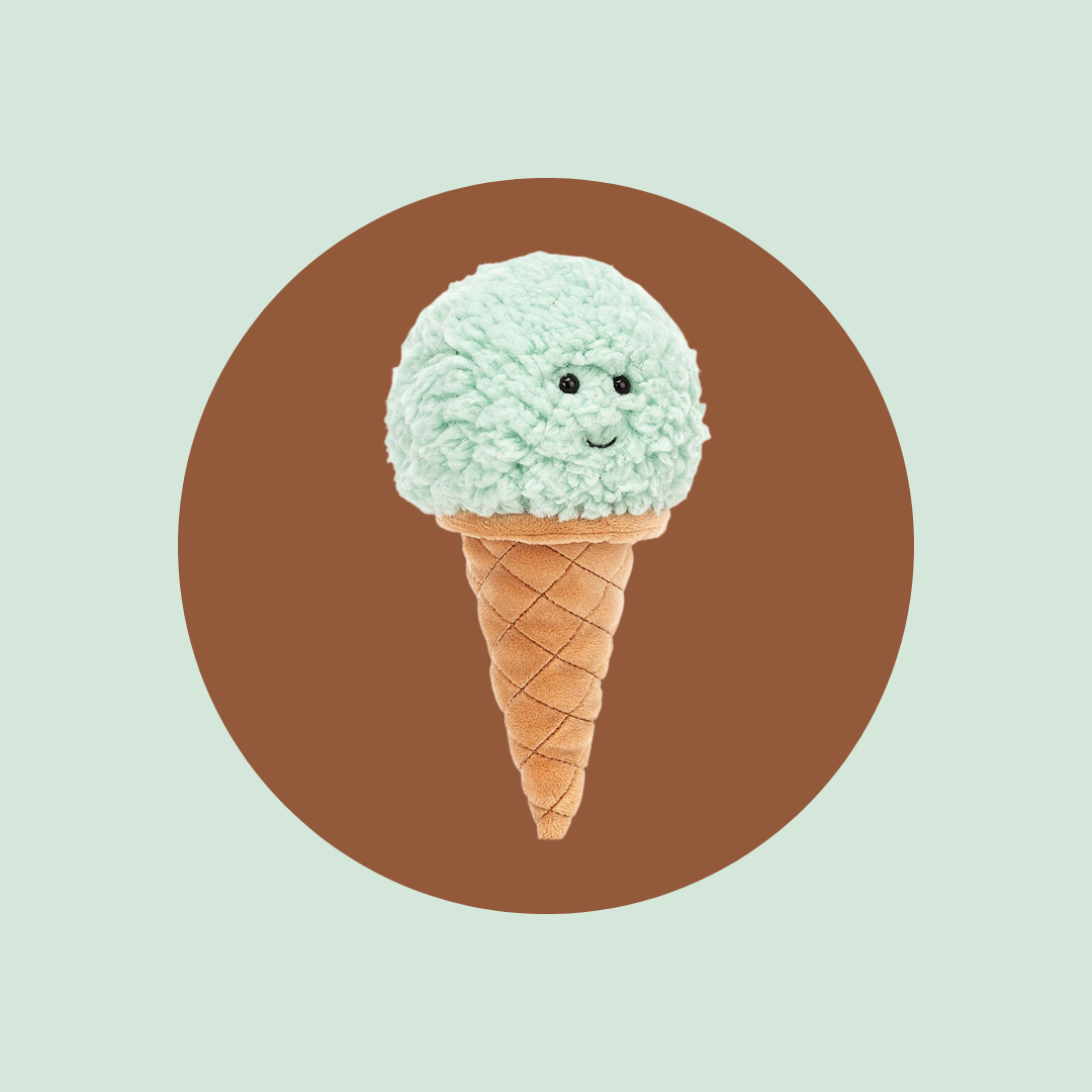 Irresistible Ice Cream Mint Jellycat
