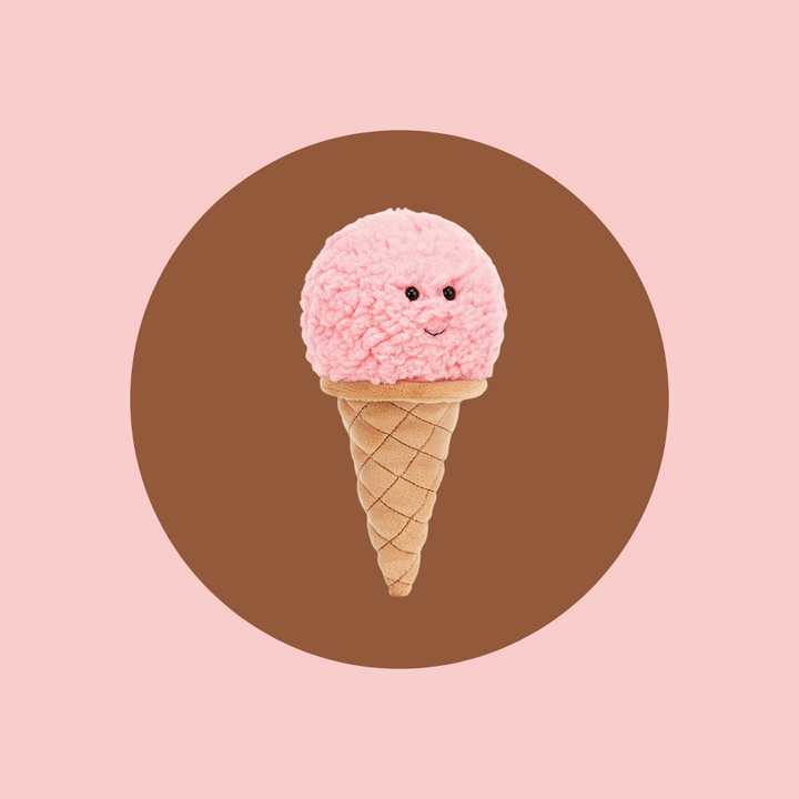Irresistible Ice Cream Strawberry Jellycat